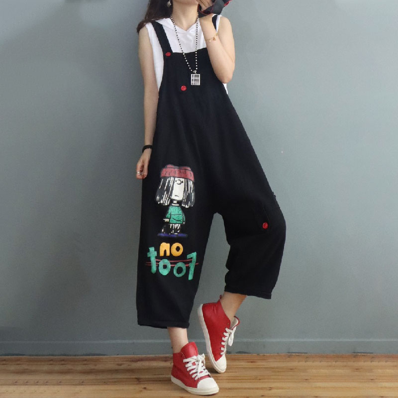 Street Denim Character Red White Black comfy petite baggy buykud lucy yak 90s 