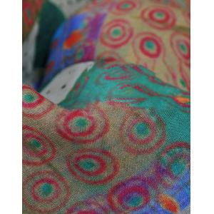 Colorful Dotted Ramie Elephant Pants Customized Patterned Harem Pants
