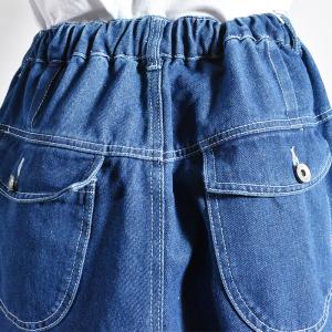 Plus Size Blue Cuffed Jeans Womens Straight-Leg Dad Jeans