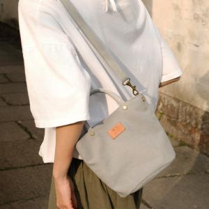 Japanese Style Canvas Handbag Small Sling Bag