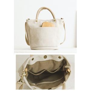 Japanese Style Canvas Handbag Small Sling Bag