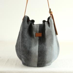 Solid Color Canvas Hobo Bag for Women