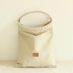 Button Up Canvas Hobo Handbag for Women