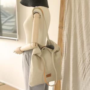Leisure Style Plain Tote Bag Womens Canvas Shoulder Bag