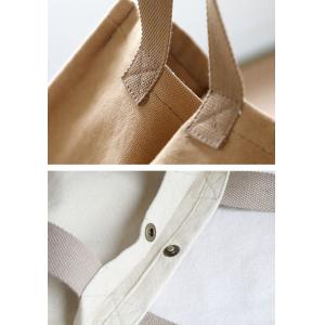 Solid Color Cotton Canvas Bag Casual Teacher Bag