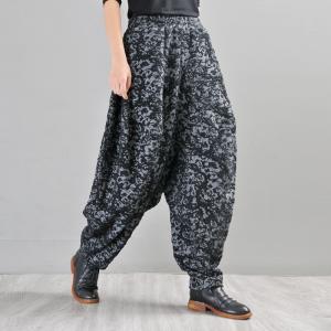 Street Fashion Jacquard Elephant Pants Kitting Cotton Thai Pants