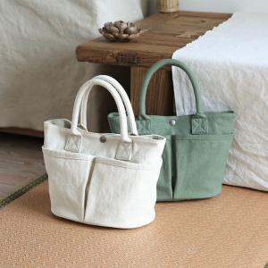 Preppy Fashion Canvas Handbag Versatile Casual Student Bag