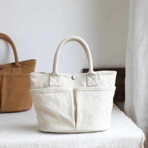 Preppy Fashion Canvas Handbag Versatile Casual Student Bag