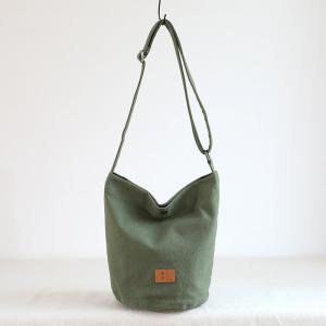 Adjustable Straps Plain Canvas Teacher Bag