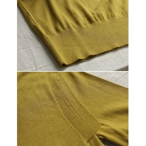Half Sleeve Slim Fit T-shirt Mulberry Silk and Wool Knitwear