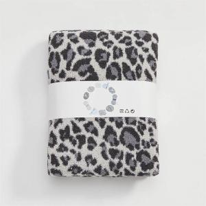 Cheetah Printed Soft Blanket Autumn Office Throw