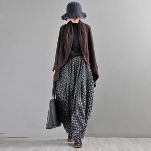 Heaps Collar Cotton Cardigan Soft Fleeced Overcoat