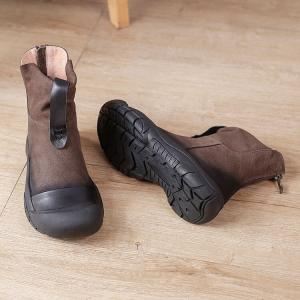 Gradient Colored Desert Boots Women Designer Leather Booties