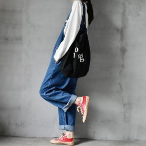 Street Chic Adjustable Straps Overalls Wide Leg Casual Dungarees