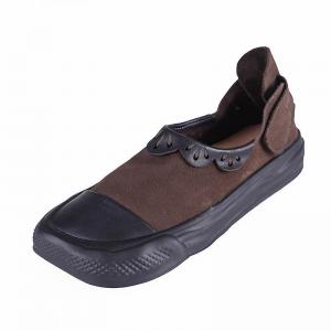 Easy-Matching Cowhide Low Top Shoes Square Toe Comfy Sandals