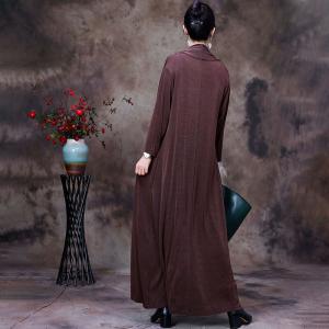 V-Neck Plain Mulberry Silk Dress Long Sleeves Elegant Dress