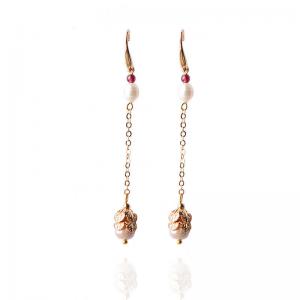 Elegant Pearl Earrings Fashion Long Earrings