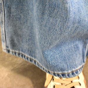 Vintage Korean Straight Legs Jeans Long Light Wash Jeans