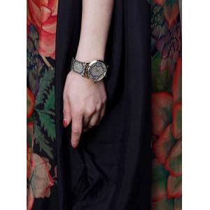 Rose Prints Plus Size Moroccan Dress Black Dolman Sleeve Caftan