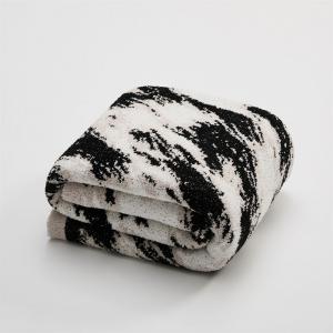 Lovely Cow Prints Fluffy Blanket Cozy Warm Bedding Throw