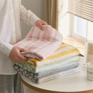 Bamboo Fiber Summer Blanket Pastel Colored Cozy Throw