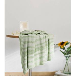 Bamboo Fiber Summer Blanket Pastel Colored Cozy Throw