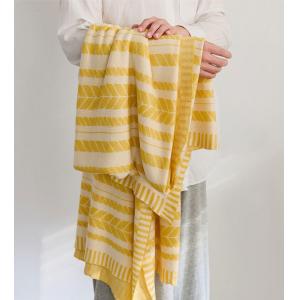 Bamboo Fiber Summer Blanket Pastel Colored Cozy Throw