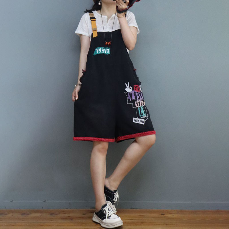 Street Denim Solid Color Red Black 90s modest plus size tropical beach lucy yak 