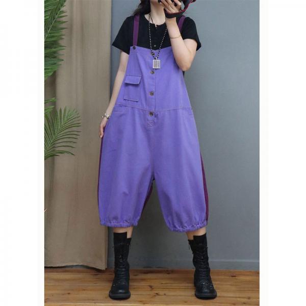 Contrast Colored Bib Overalls Shorts Plus Size 90s Dungarees