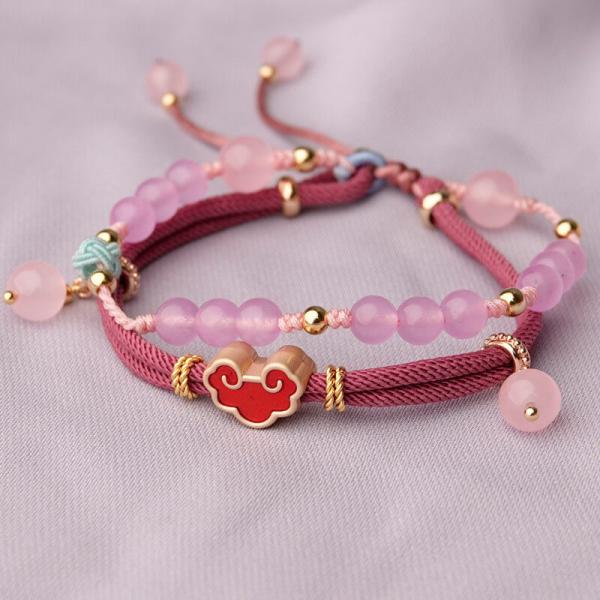 Chinese Fashion Adjustable Crystal Bracelets