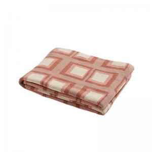 Big Checkered Soft Cotton Blanket Knitting Sofa Throws