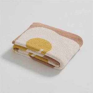 Fried Eggs Patterned Blanket Cute Fluffy Blanket