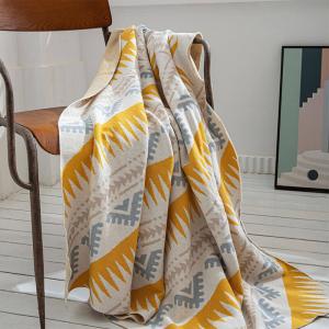 Abstract Prints Cotton Couch Throw Soft Cotton Beddings