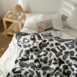 Cow Prints Bedding Warm Blanket Soft Sofa Throw