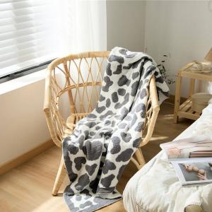 Cow Prints Bedding Warm Blanket Soft Sofa Throw