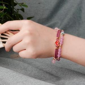 Chinese Fashion Adjustable Crystal Bracelets