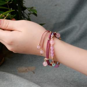 Chinese Fashion Adjustable Crystal Bracelets