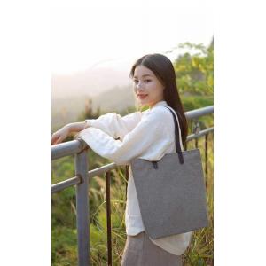 Minimalist Fashion Canvas Vertical Tote Bag