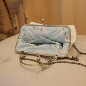 Lace Jacquard Elegant Handbag Jewelry Décor Vintage Bag