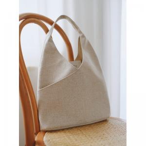 Beach Style Casual Cotton Linen Shoulder Bag/ Handbag