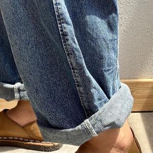 Soft Denim Baggy Boyfriend Jeans Stone Wash Fall Jeans