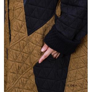 Detachable Collar Plus Size Quilted Coat Color Block Puffer Coat