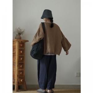 Simple Pleated Bag Leather Straps Smooth Bucket Bag