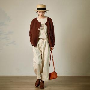 Soft Woolen Oversized Cardigan Over50 Single-Breasted Coat