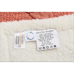 Cable Knit Cotton Winter Throw Warm Fluffy Blankets