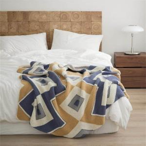 Geometric Figure Modern Blanket Soft Comfy Sofa Throw