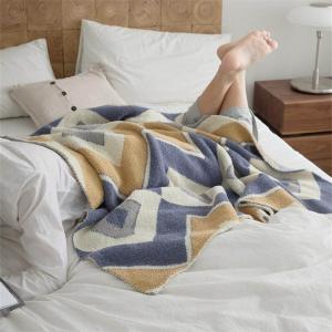 Geometric Figure Modern Blanket Soft Comfy Sofa Throw