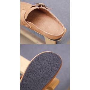 Spring Style Suede Flats Leather Slip-On Slippers
