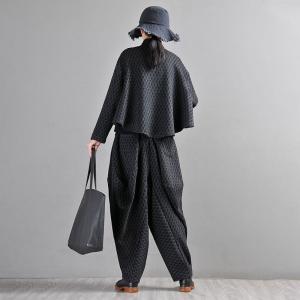 Comfy Designer Harem Pants Wool Blend Customized Pants