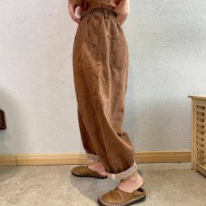 Original Design Baggy Korean Jeans Earthy Hue Dad Jeans